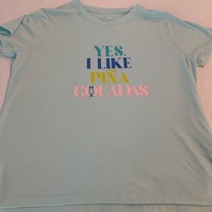 Vineyard Vines mint T-shirt, worn x1